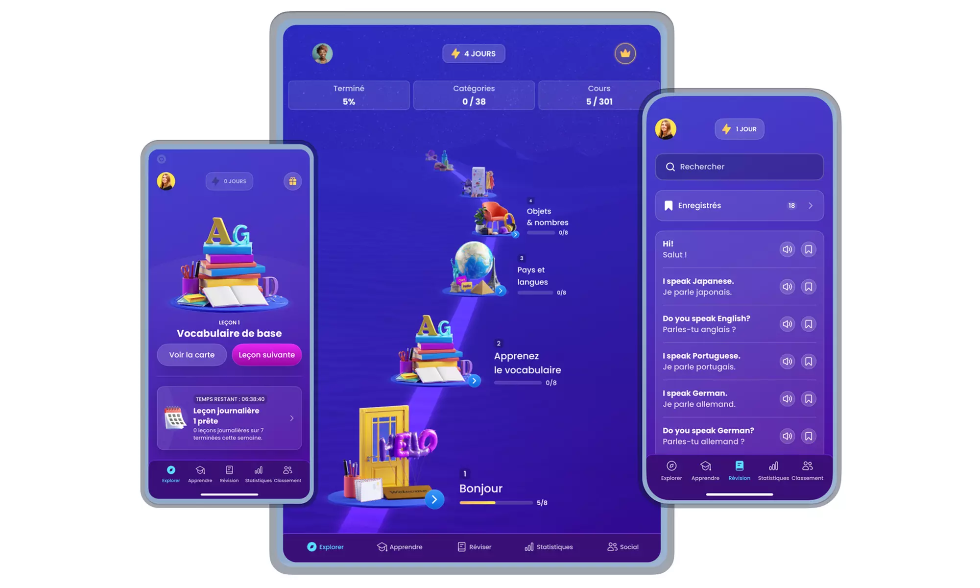 Mondly Premium by Pearson – 1 mois, 1 an ou accès à vie