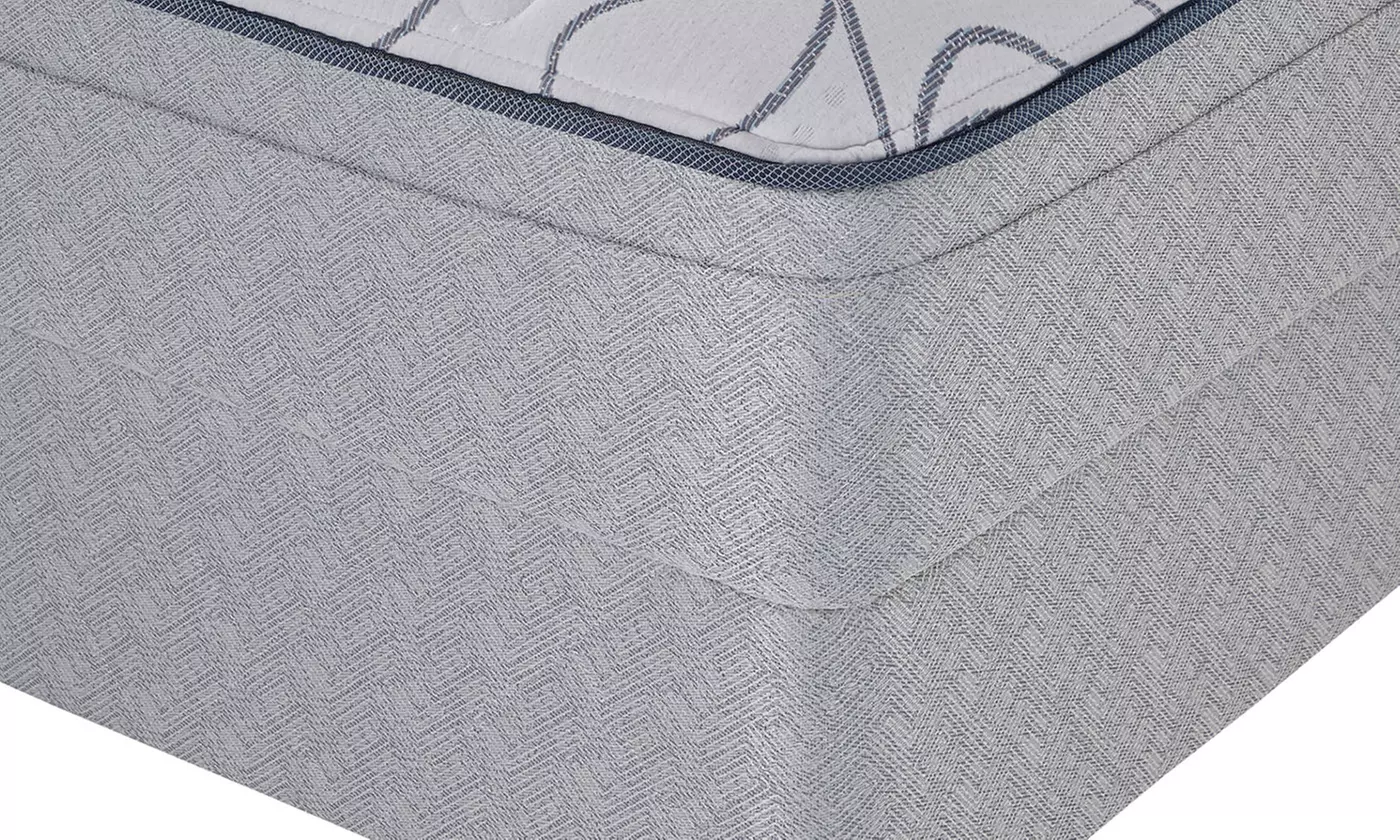 Hot Buy: Sealy Highfield Plush Euro Top Mattress Set. Free White Glove Delivery.  - Second Medium