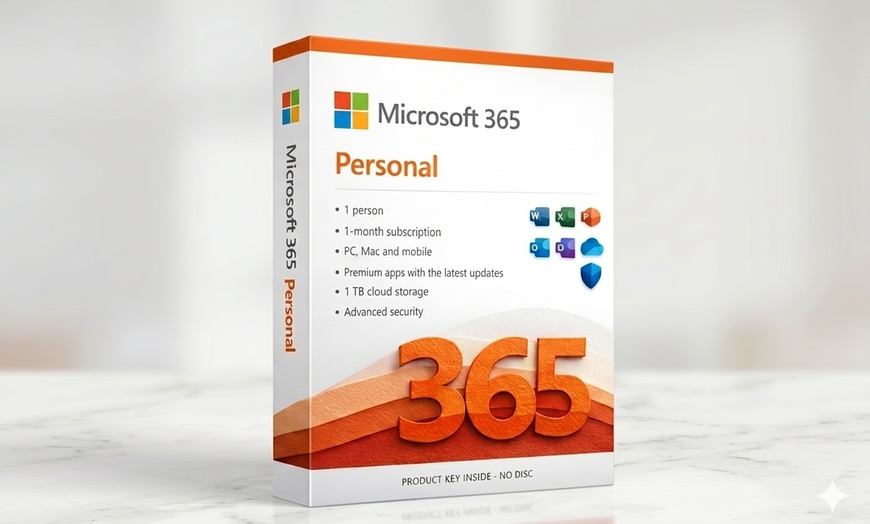 Image 11: Microsoft 365 Personal: 1-Year Subscription