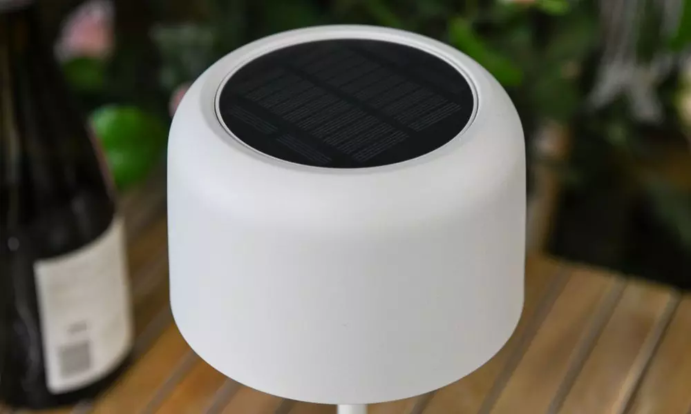 One or Two Solar Outdoor Table Lamps