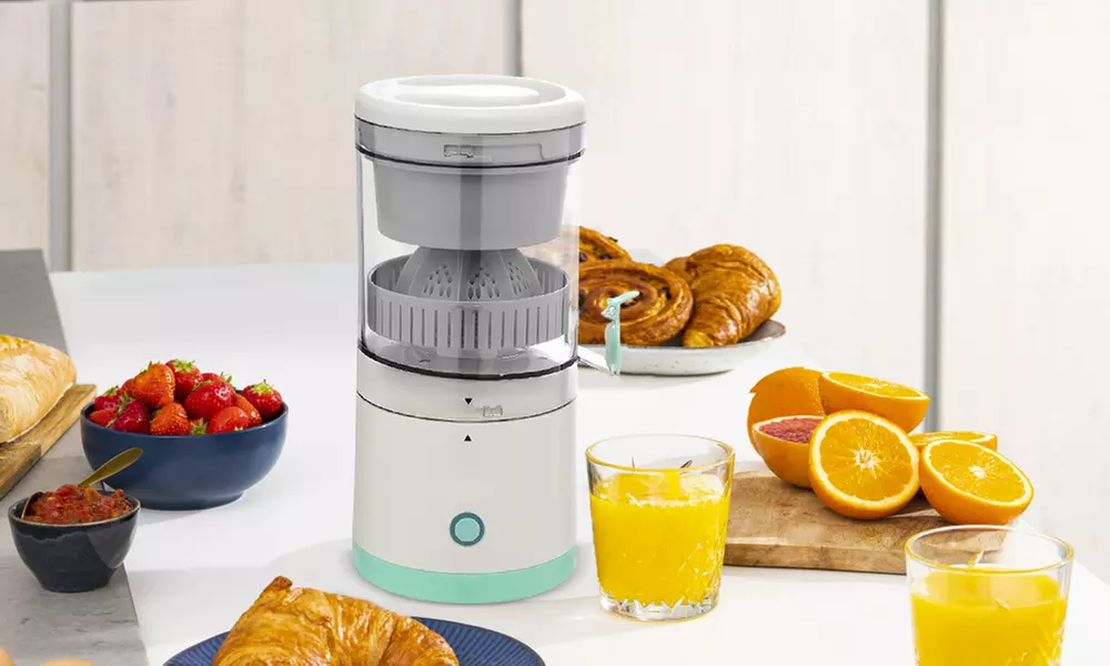 Exprimidor eléctrico recargable