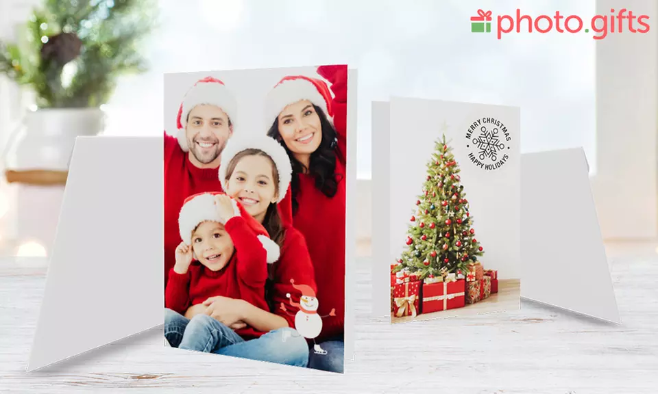 Personalisierte Foto-Grußkarten in verschiedenen Formaten von Photo Gifts (bis zu 61% sparen) - Primary Image