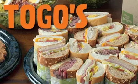 $25 for $50 Worth of Catered Fare from Togo's. Choose from Eight Locations. - Primary Image