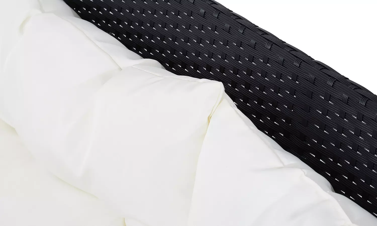 Outsunny 8 Seater Rattan Effect Garden Dining Set with Table