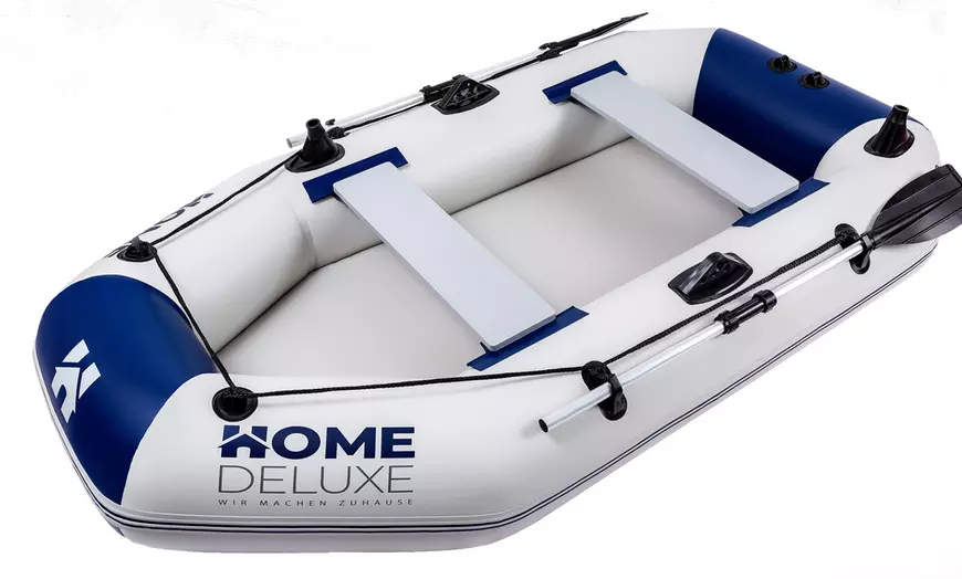Image 6: Bateau pneumatique Home Deluxe pour la pêche, avec ou sans moteur