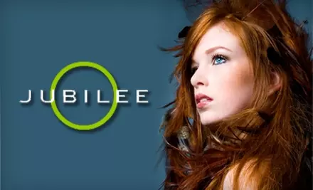 $30 for a Haircut, Style, and Blow-Dry (Up to $60 Value) or $160 for a Brazilian Gloss Treatment ($350 Value) at Jubilee Hair Studio - Primary Image