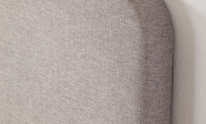 Image 12: Novara Panel Upholstered Beds