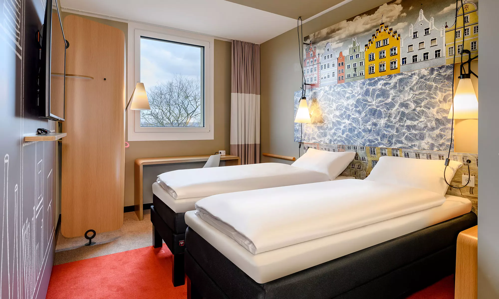 Landshut in Niederbayern: Standard-Doppelzimmer mit Frühstück