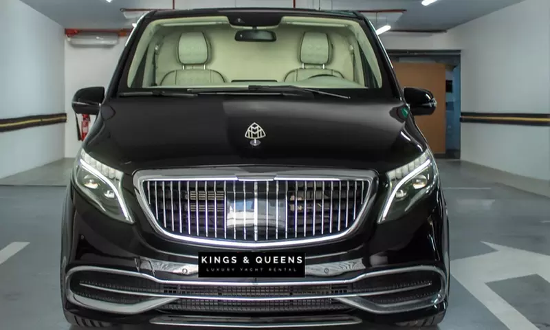 Mercedes-Benz Maybach Van Rental with driver for 1, 2, 3 or 4 Hours