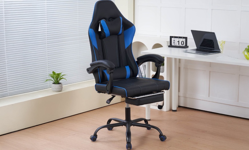 Image 13: Sedia gaming massaggiante Champion