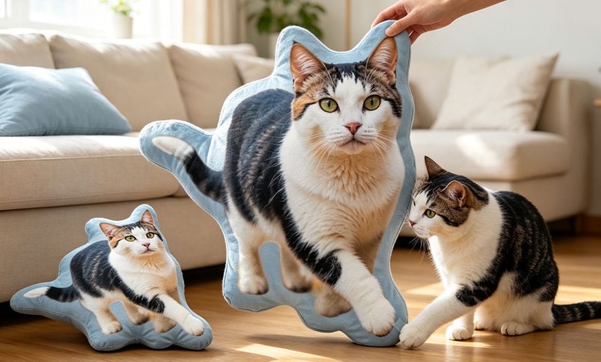 Image 10: Personalized 3D Pet Pillow - Up to 78% Off!
