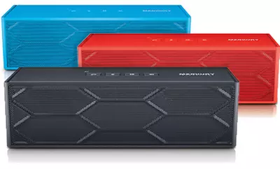Merkury Innovations Frequency XL Wireless Bluetooth Stereo Speaker with Microphone - Primary Image