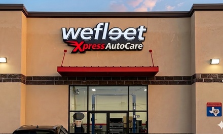 One Conventional Oil Change + Standard Filter (Up to 5Qrts) - Wefleet Express AutoCare