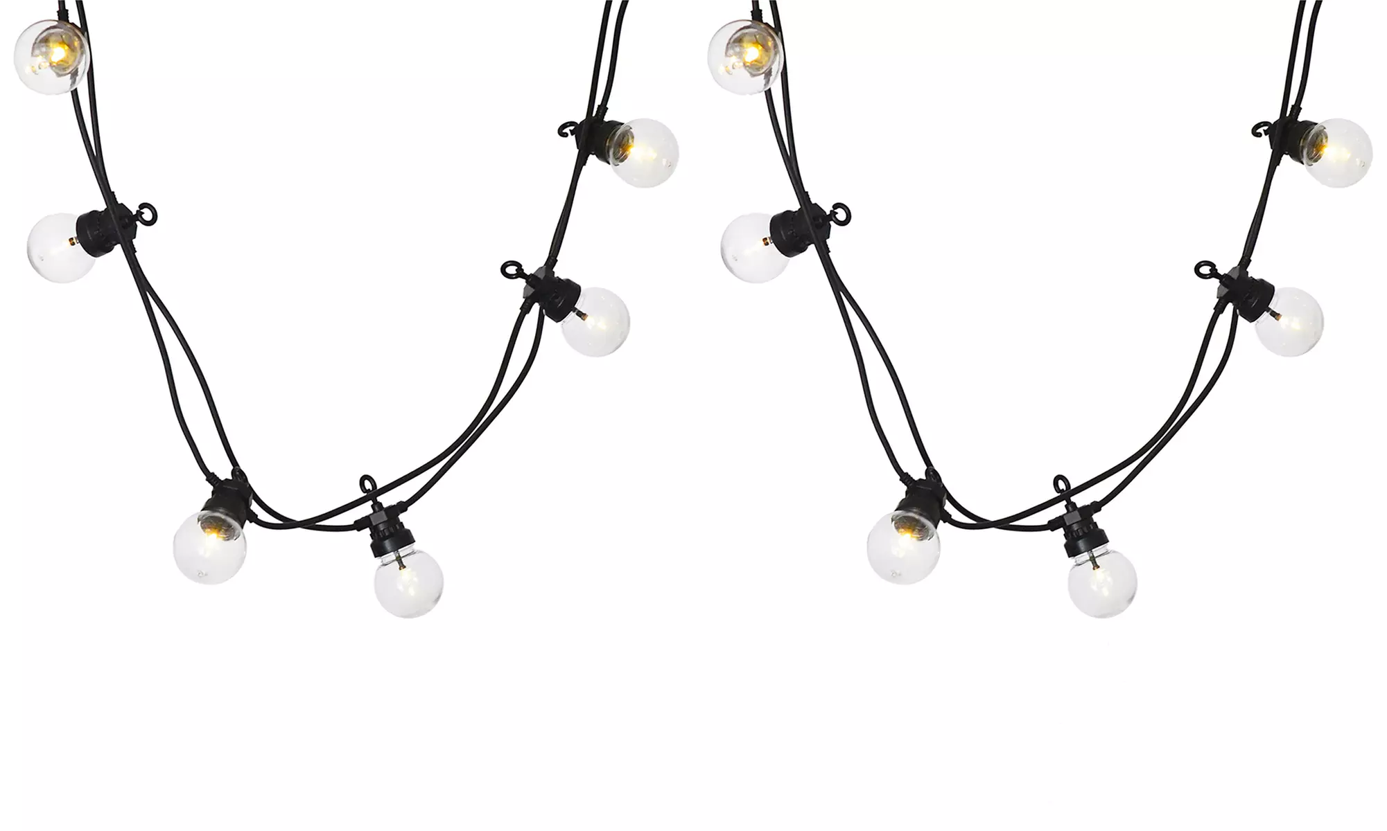 Guirlande 20 globes de jardin à LED