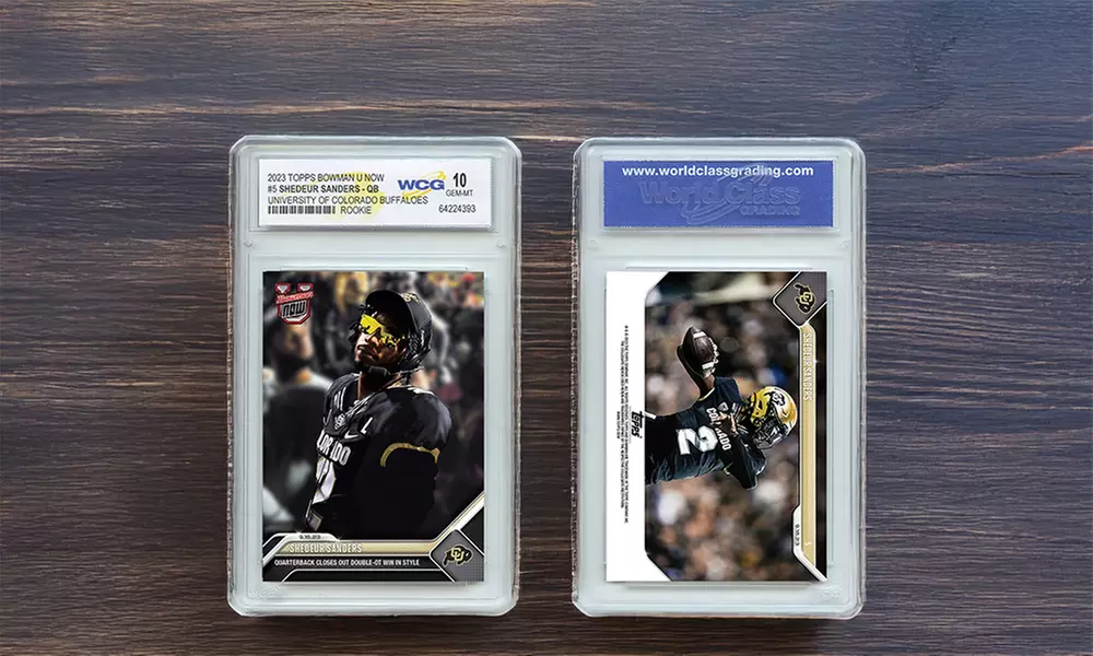 2023 Shedeur Sanders QB Topps Colorado Buffaloes Rookie Card #5 - Gem Mint 10