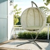 Image 5: Outsunny Round Egg Chair
