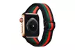 Striped Nautical Nylon Elastic Band for Apple Watch All Series - Second Medium