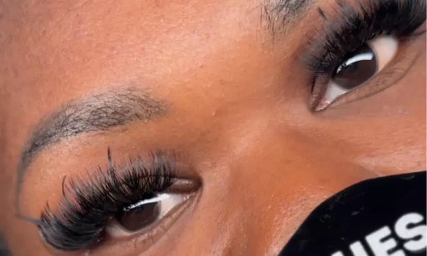 Enjoy Full Set of Classic Eyelash or Light Volume Extensions