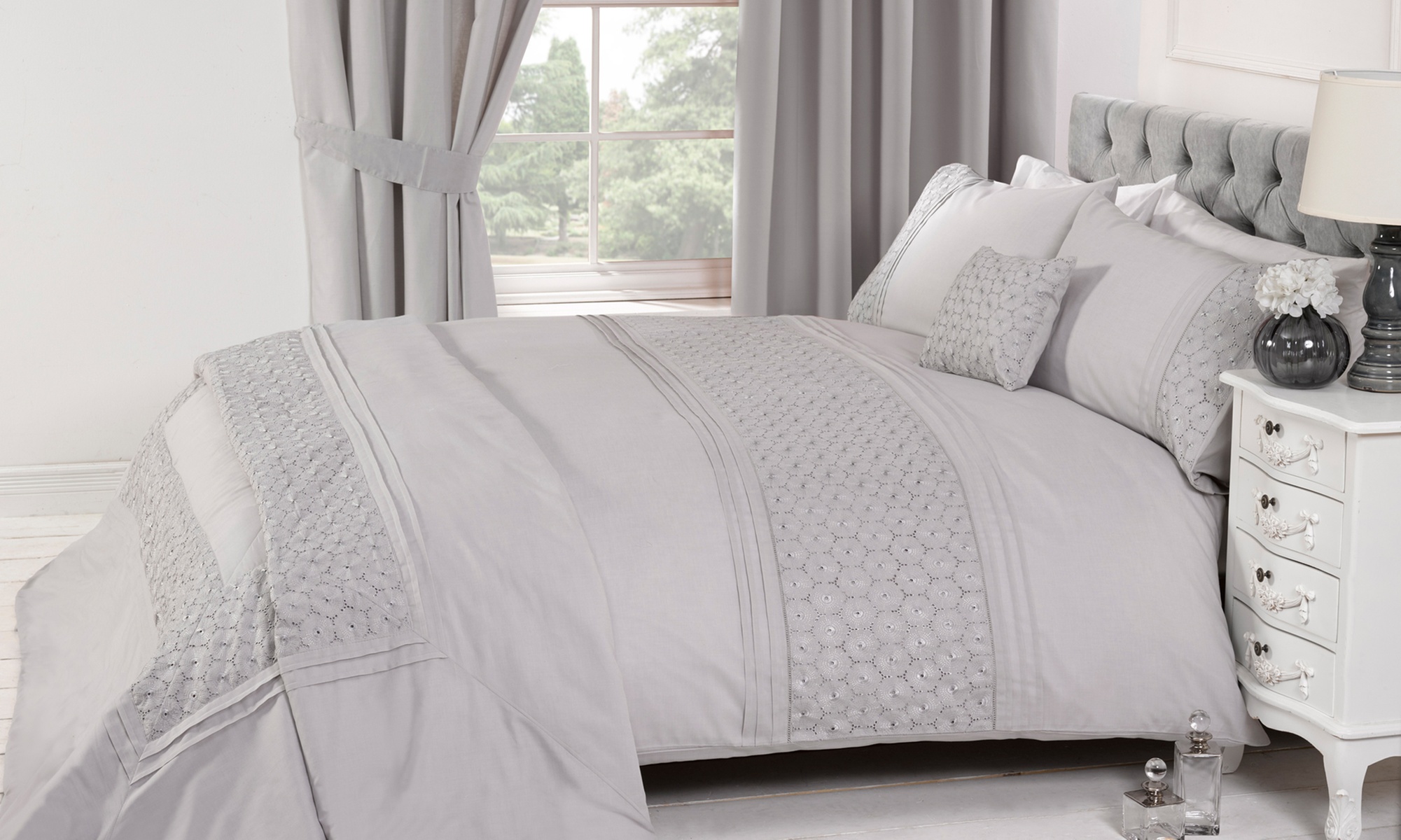 Embroidered Duvet Sets