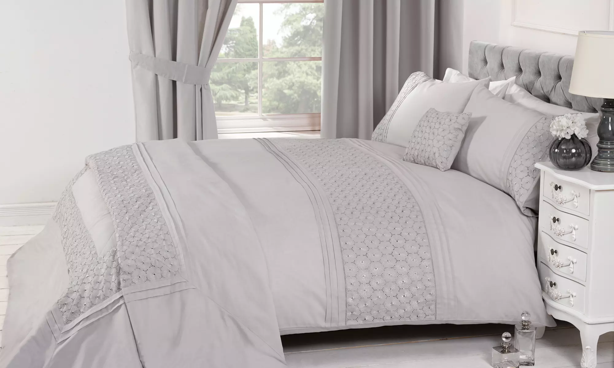 Embroidered Duvet Sets