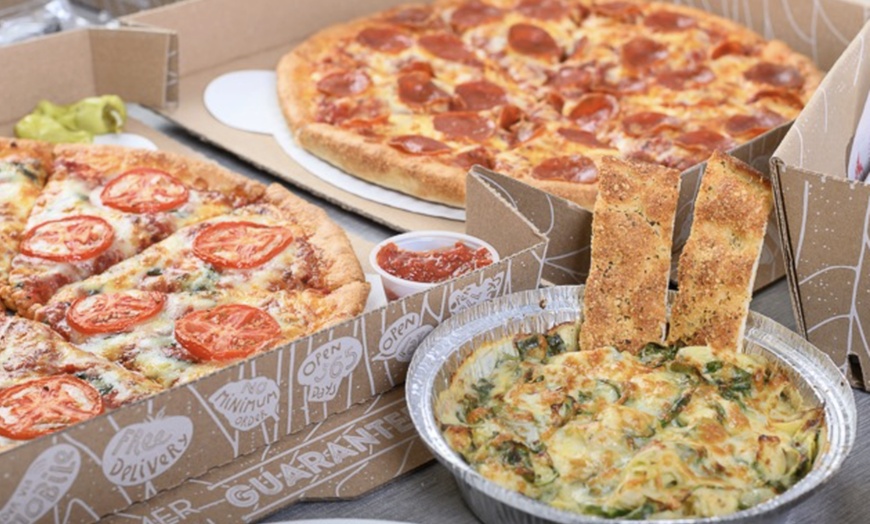 Image 4: Sarpino's Specialty Pizza with Drinks & Breadsticks or $40 Voucher