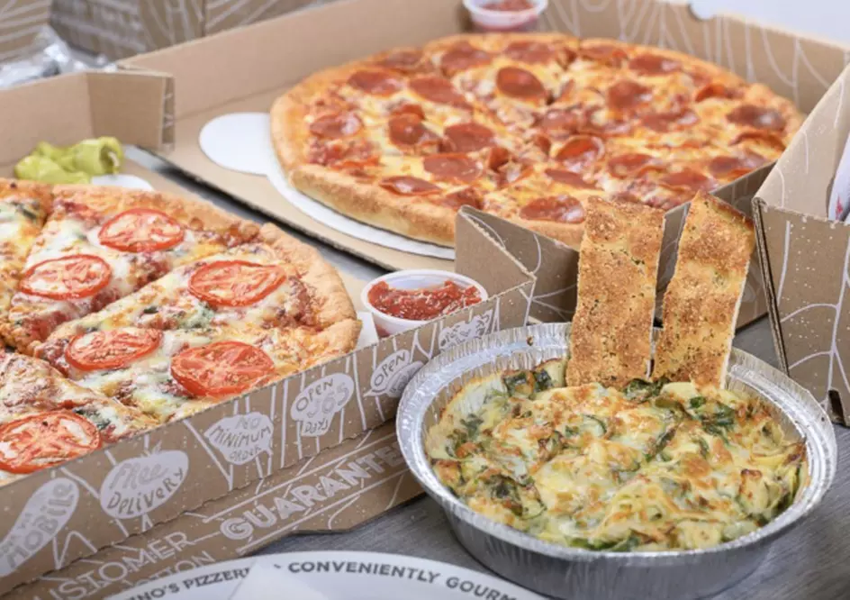 Sarpino's Specialty Pizza with Drinks & Breadsticks or $40 Voucher