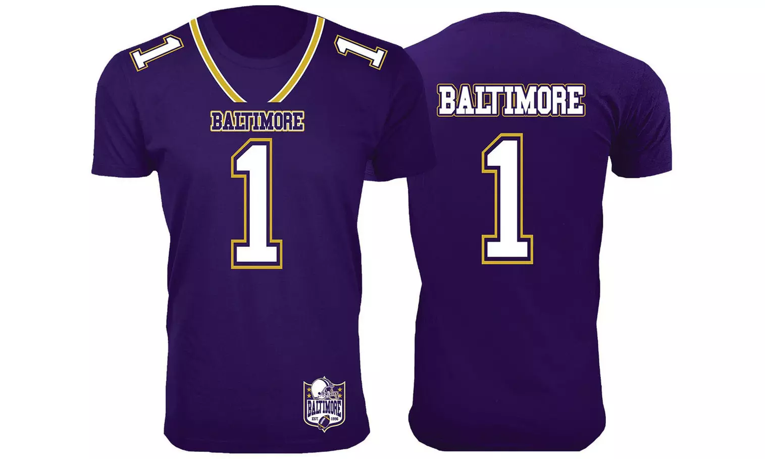 Men's Football Team Jersey T-Shirts (Extended Sizes Available)