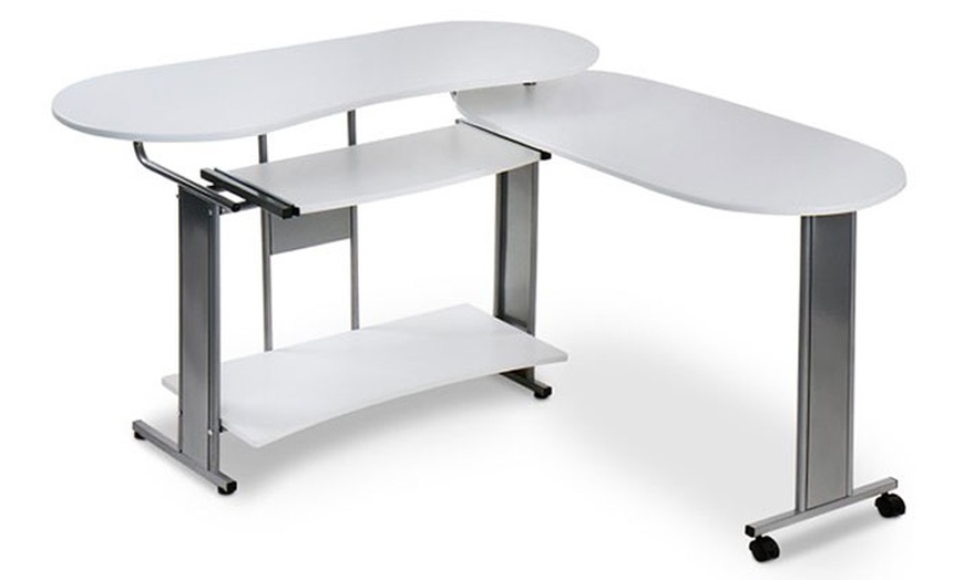 Image 5: Smith Extendable Corner Desk