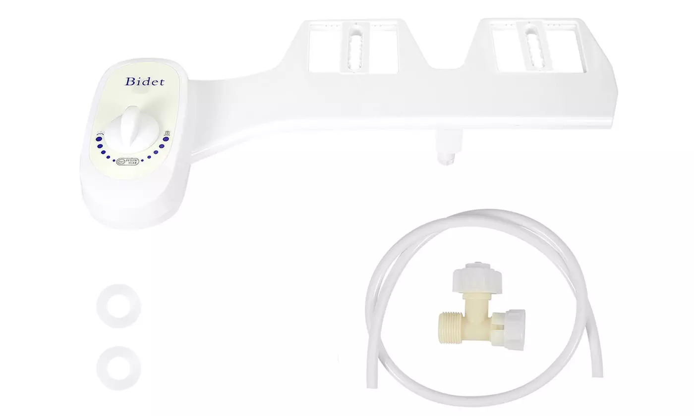 iMounTEK Cold Water Spray Bidet, Self-Cleaning, Non-Electric, Retractable Nozzle