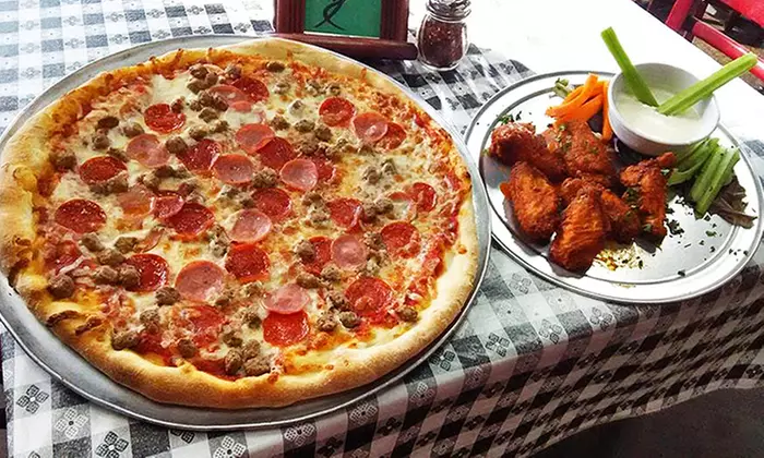 Pizza and Calzones for Dine-In or Takeout at Pizzaiolo's Pizza and Pasta (Up to 40% Off) - Primary Image