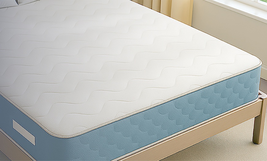 Image 2: Colchón firme y ergonómico con núcleo hipoalergénico The White Stone