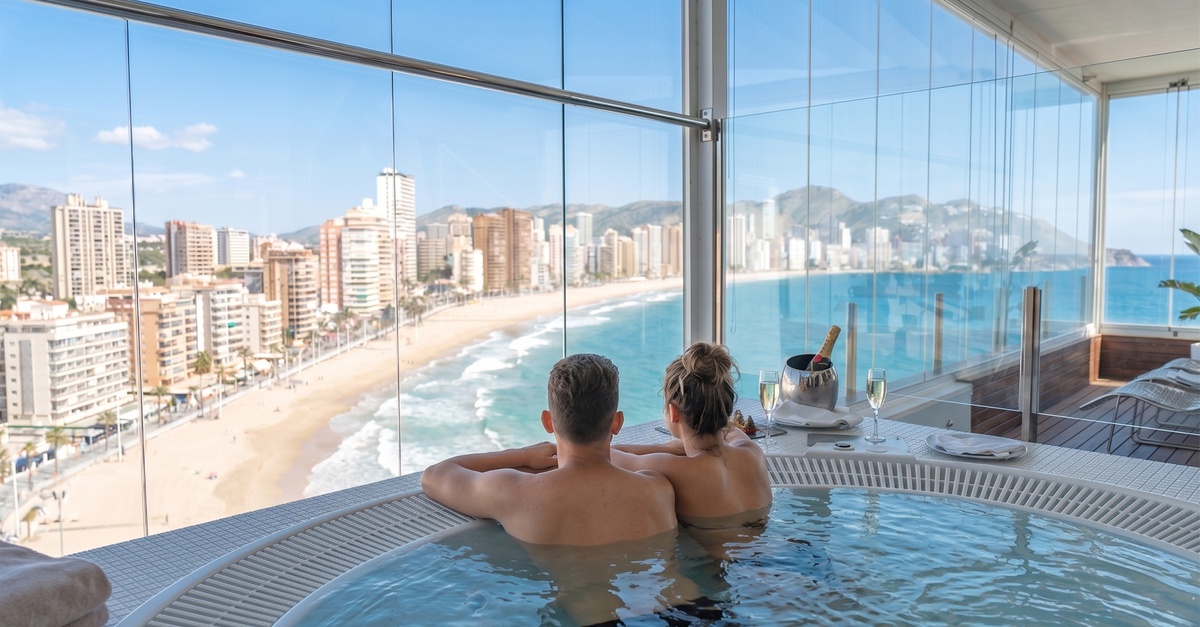 Spa privado para dos personas en Alicante con opción de masaje corporal