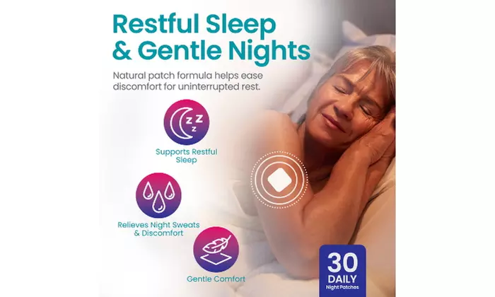 One Month Supply of Menopause Patches with Consultation