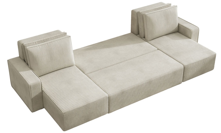 Image 9: Canapé panoramique convertible Lubec, Kocoon 