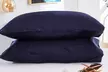 2 Pack Soft Satin Pillowcase Pillow Case Cushion Cover Queen King Size - Second Medium