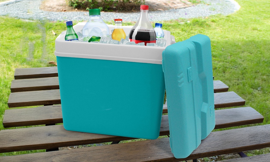Image 31: Insulated Cooler Ice Box and Optional Ice Blocks 15L, 24L, 35L
