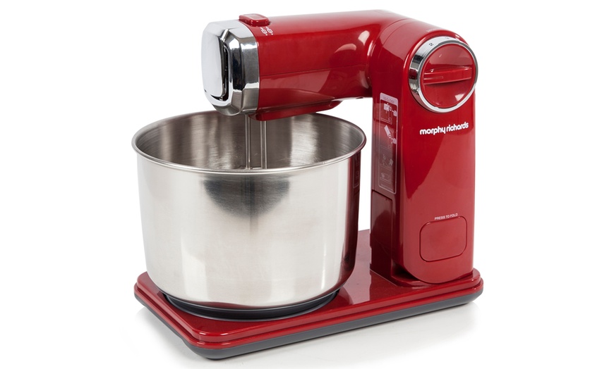 Image 3: Morphy Richards Folding Stand Mixer