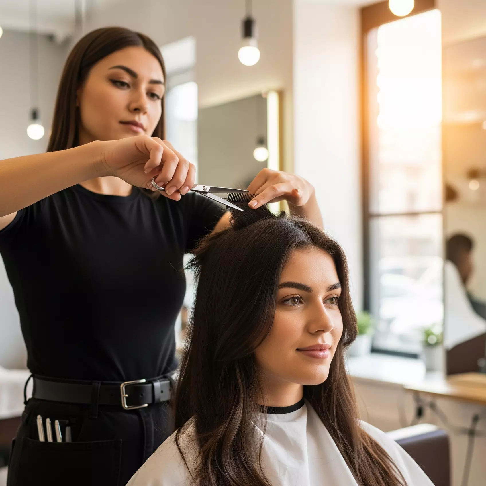 Shampoo + Deep Conditioning + Blow-Dry + Optional Trim 