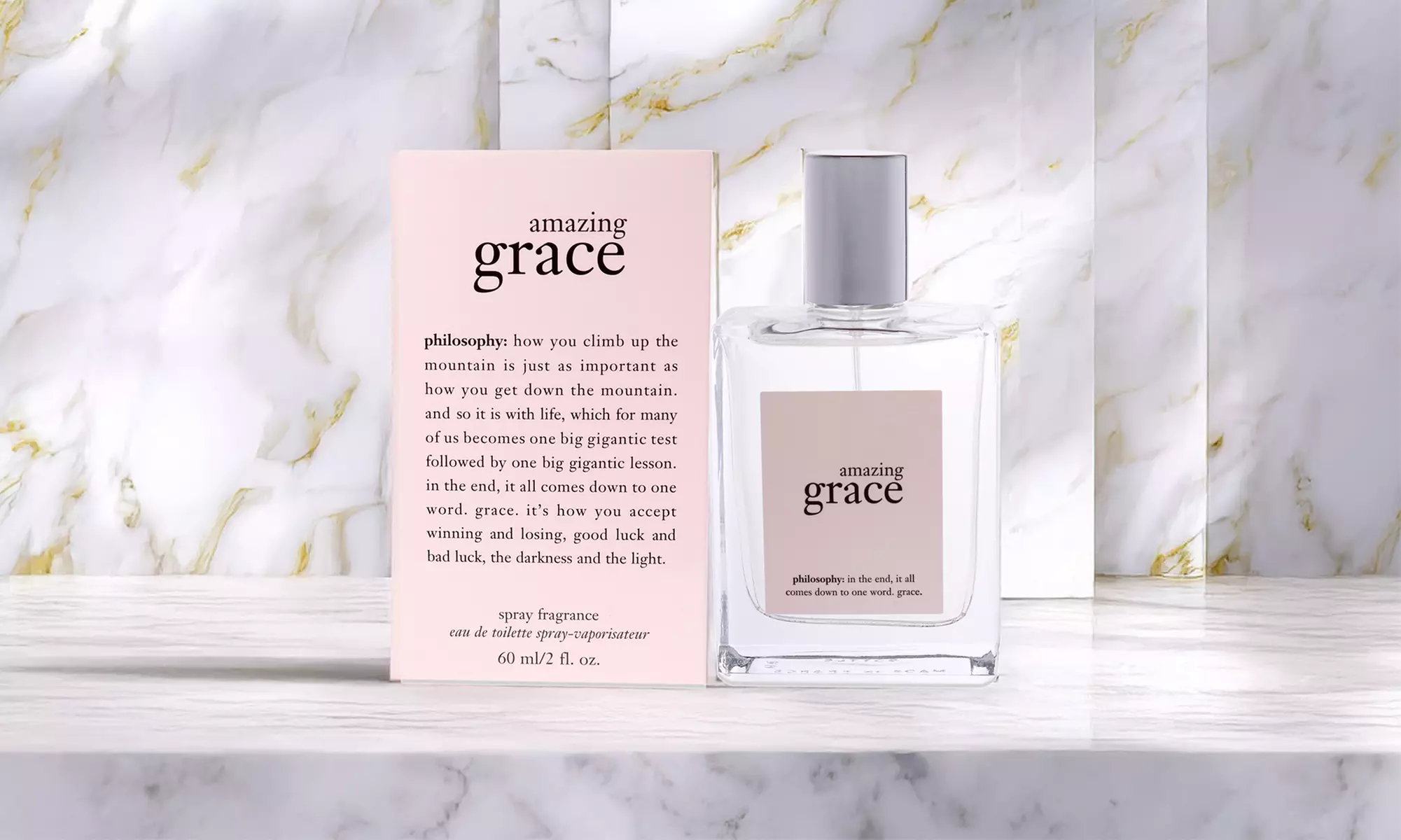 Philosophy Amazing Grace For Women 2 oz EDT Spray