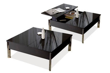 table basse relevable rangement