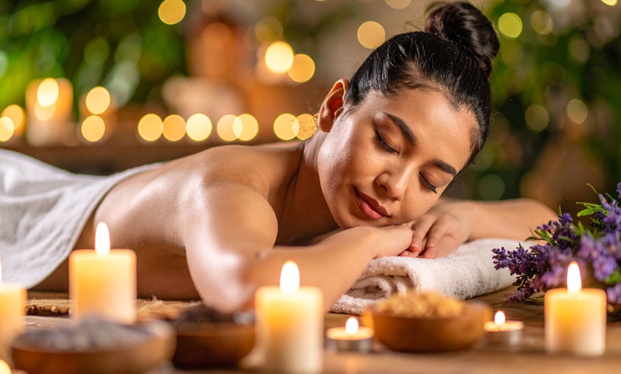 Image 1: Relax with a 60 or 90-Min Solo or 60-Min Couple Massage of Your Choice