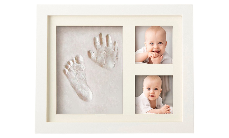 Image 2: Hand and Footprint Picture Frame