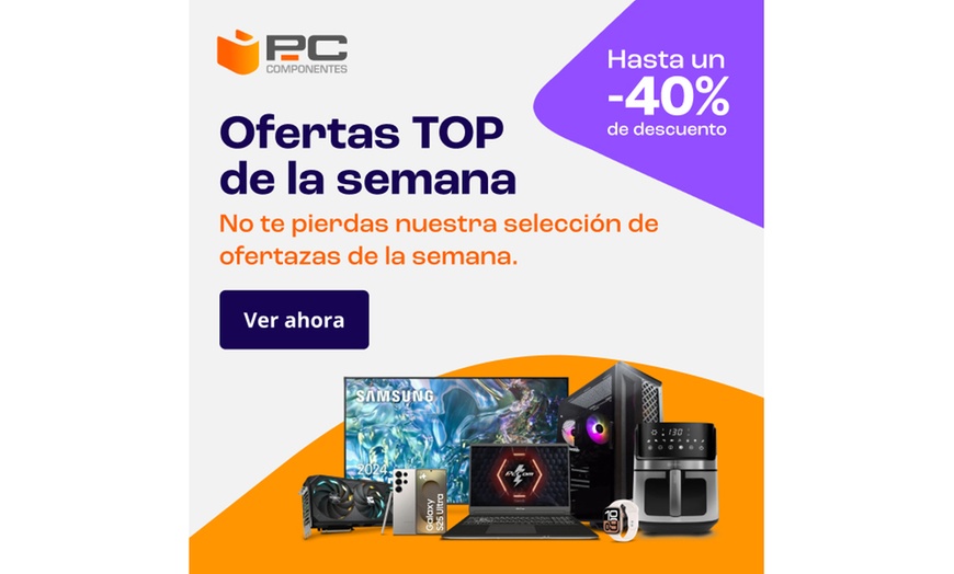 Image 1: Descuento de 100 € en PcComponentes: ordenadores, móviles y mucho más