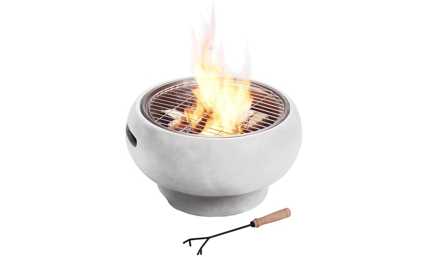 Image 4: Teamson Home Outdoor Fire Pit