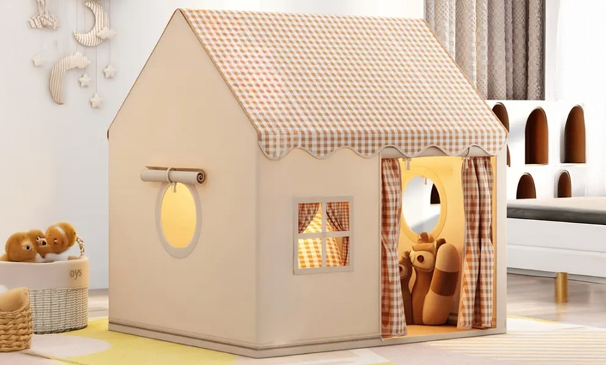 Image 1: Kids Indoor Play Tent