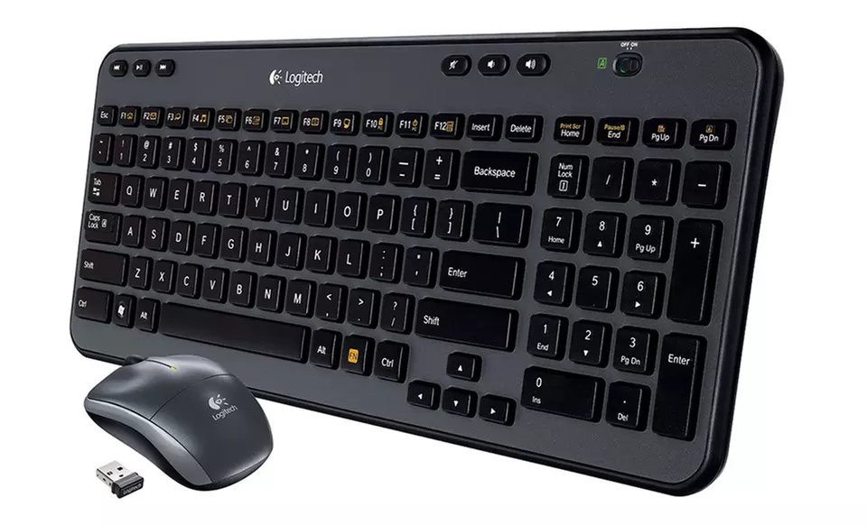Logitech Wireless Keyboard and Mouse Combo (Refurbished) - Primary Image