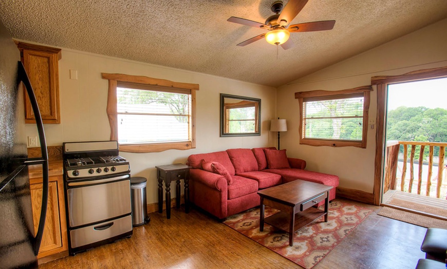 Image 11: Riverbend Cabins: Family Fun & Waterpark Access in New Braunfels, TX