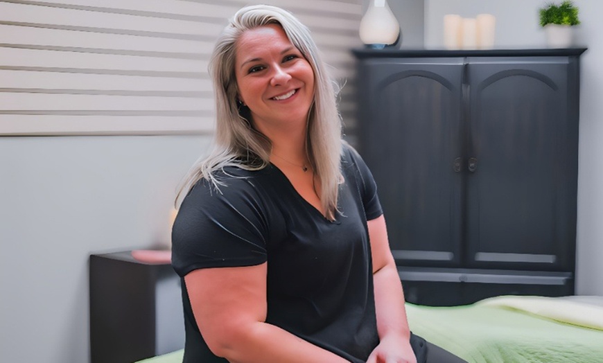 Image 1: Relax & Unwind with 60-, 90-, or 120-Minute Deep Tissue Massage