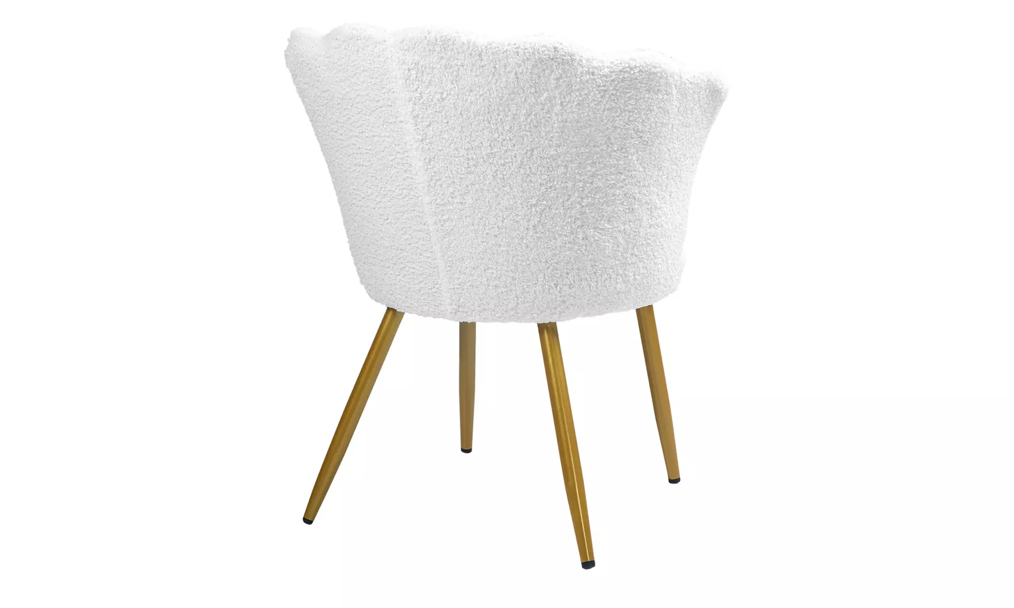 Silla con respaldo en forma de concha