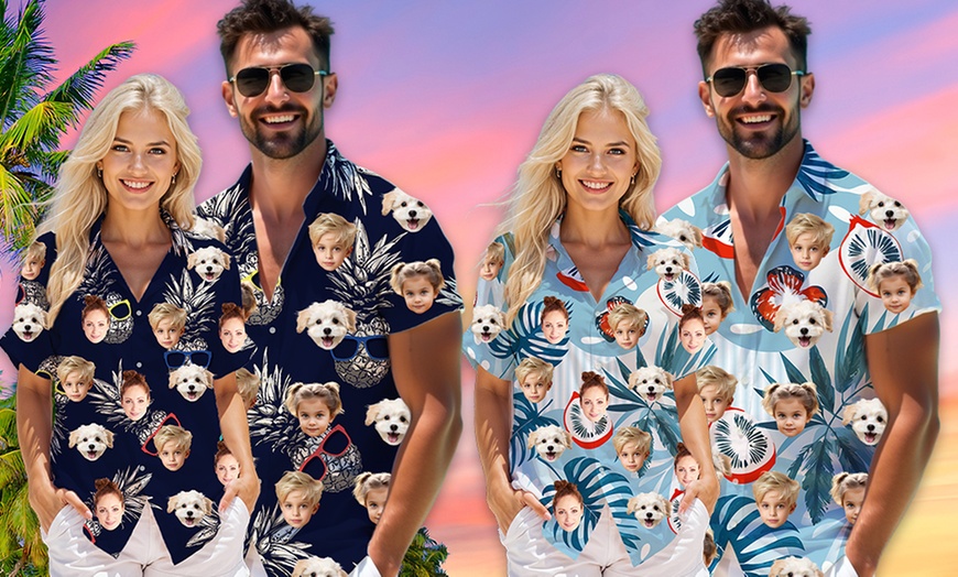Image 8: Personalized Hawaiian Shirts for the Whole Family (Up to 86% Off)